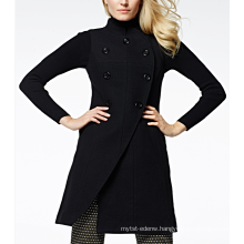 17PKCSC007 women double layer 100% cashmere wool coat